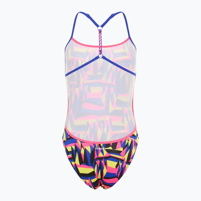 Női egyrészes fürdőruha Funkita Twisted One Piece spike me 2
