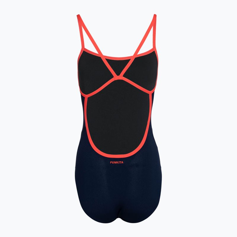 Női fürdőruha Funkita Single Strap One Piece egyrészes óceán tűz 2