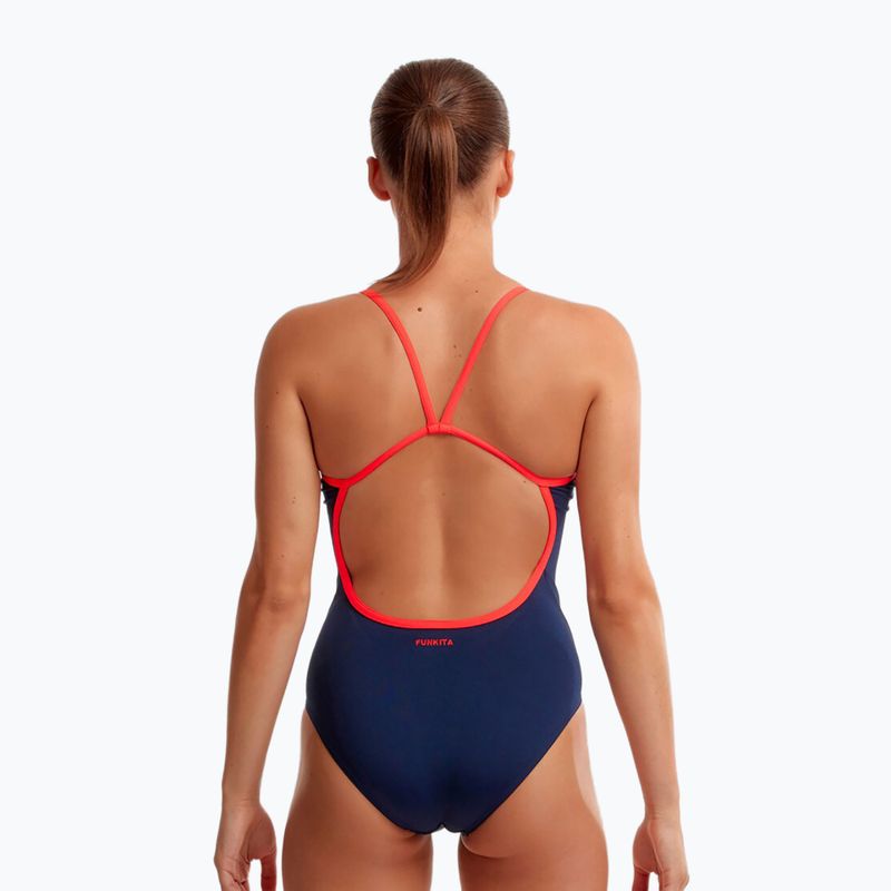 Női fürdőruha Funkita Single Strap One Piece egyrészes óceán tűz 6