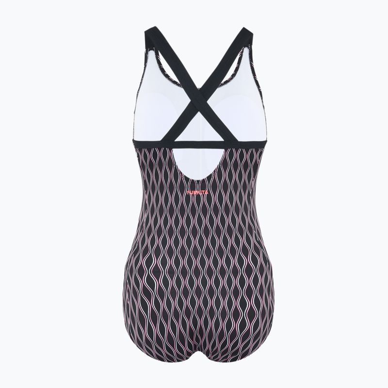 Női egyrészes fürdőruha Funkita Brace Me Back One Piece curvy queen 2