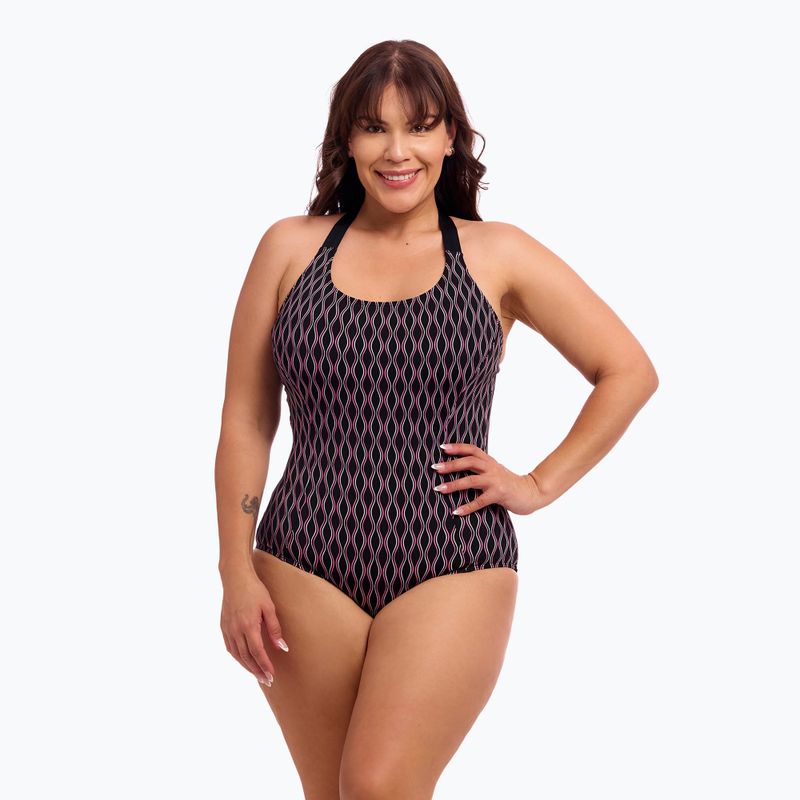 Női egyrészes fürdőruha Funkita Brace Me Back One Piece curvy queen 4