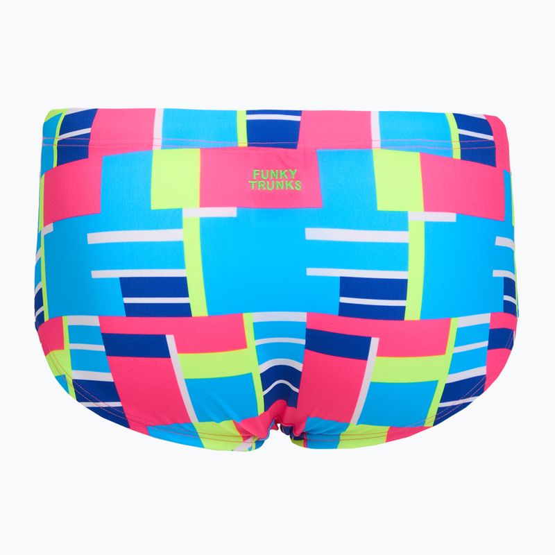 Férfi úszó boxeralsó Funky Trunks Classic Trunks block token 2