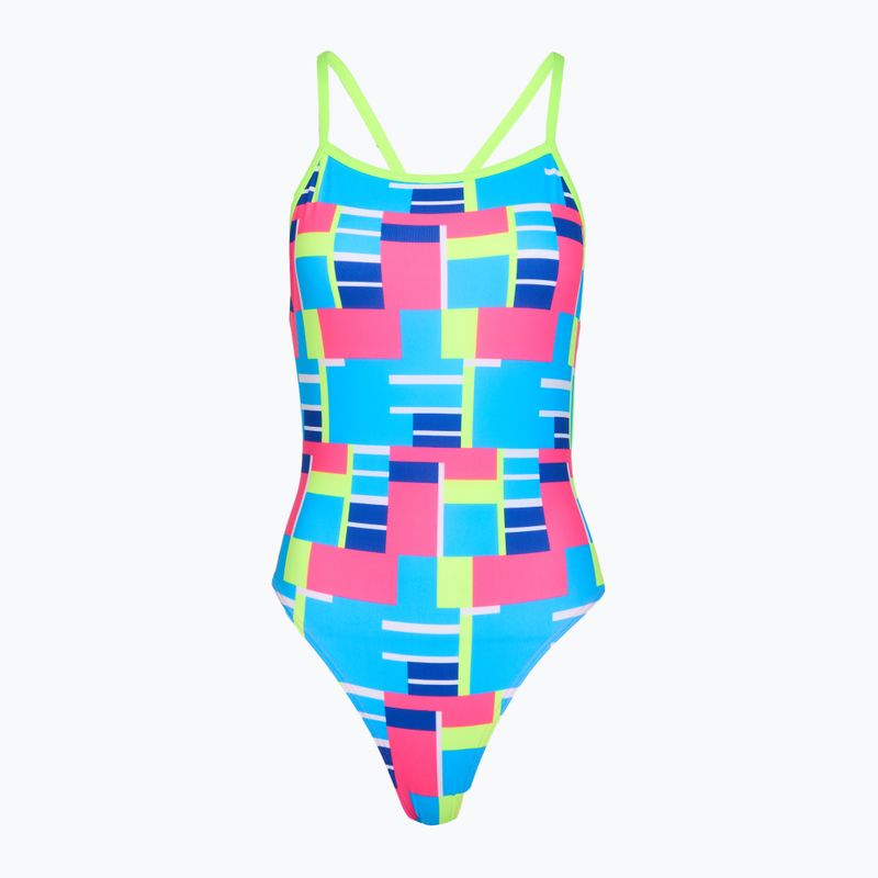 Egyrészes fürdőruha Funkita Tie Me Tight One piece block token