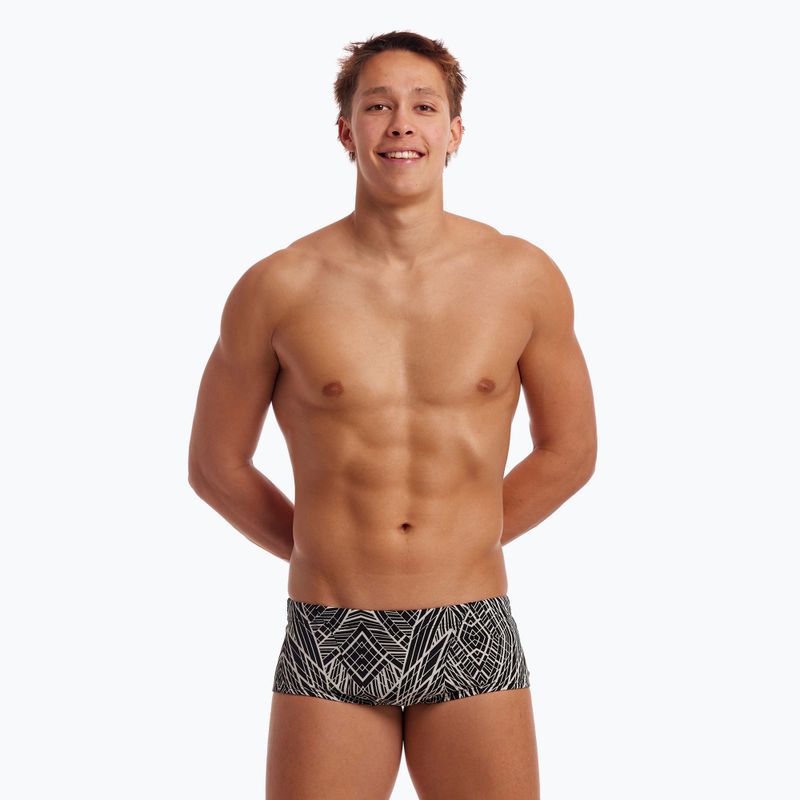 Férfi úszó boxeralsó Funky Trunks Classic Trunks térjelzéses nadrágok 4