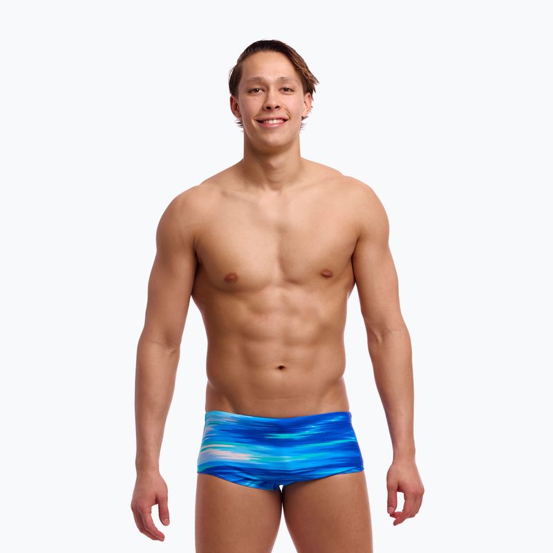 Férfi Funky Trunks Sidewinder úszó boxeralsó sea breeze 2