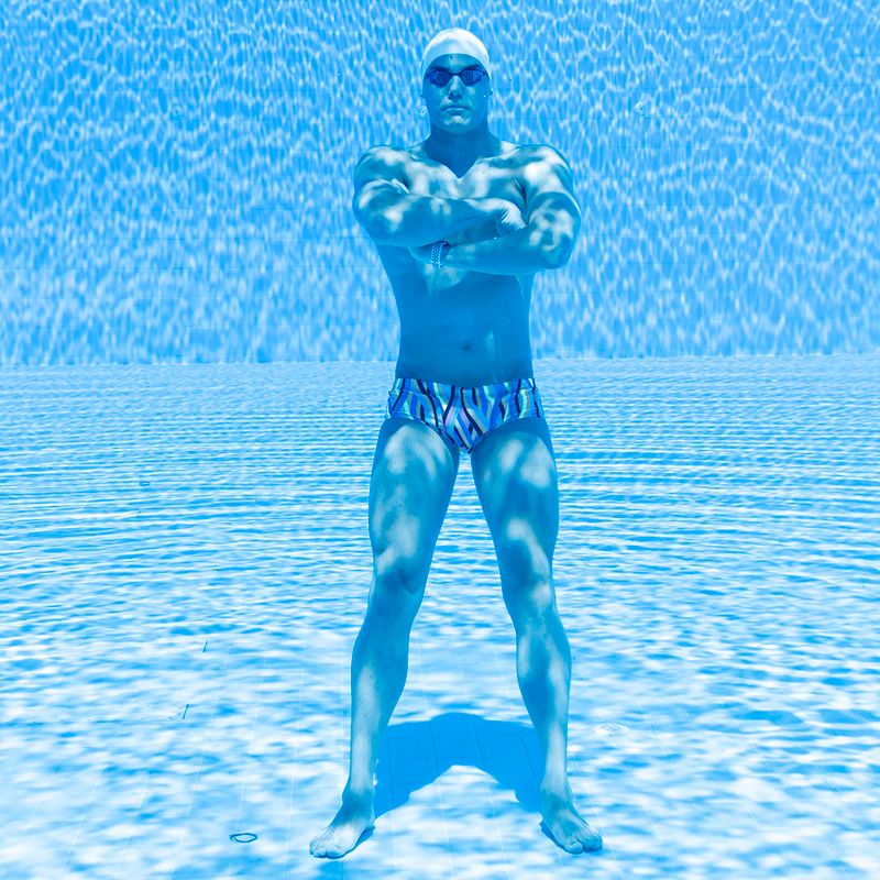 Férfi Funky Trunks Classic Trunks göndör úszó boxeralsó 11