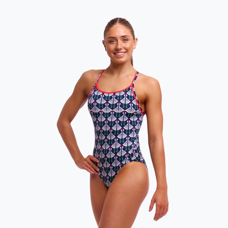 Női Funkita Diamond Back One Piece Sitting Duck fürdőruha 3