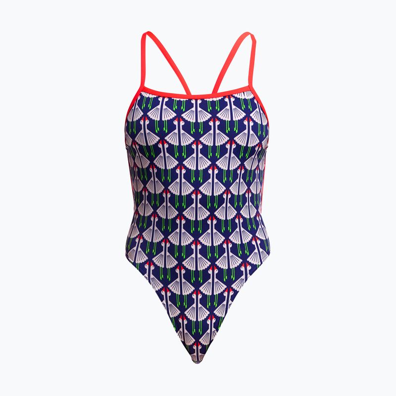 Női Funkita magas szárú egyrészes Sitting Duck fürdőruha