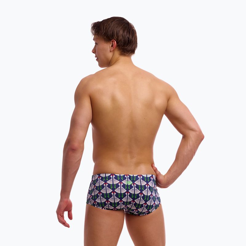 Férfi úszó boxeralsó Funky Trunks Klasszikus fürdőnadrág ülő kacsa 3