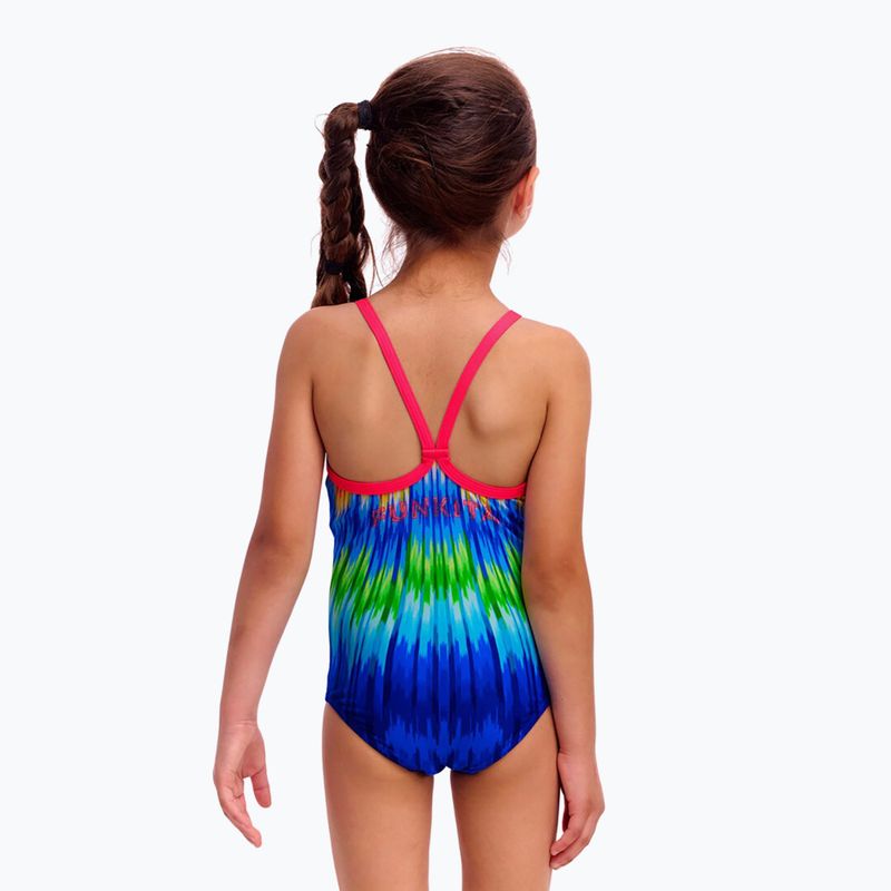 Gyerek egyrészes fürdőruha Funkita Printed One Piece fly time 2