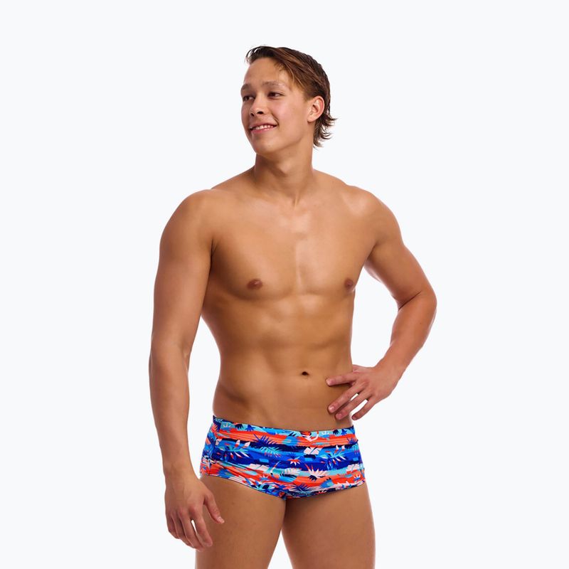 Férfi fürdőboxer Funky Trunks Sidewinder Trunks forever fossil 2