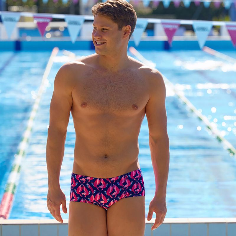 Férfi fürdőboxer Funky Trunks Classic Trunks ho hum 4