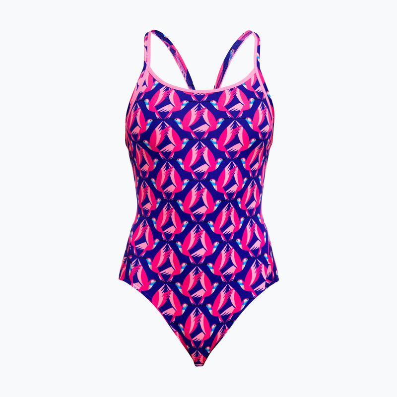 Női egyrészes fürdőruha Funkita Diamond Back One Piece ho hum
