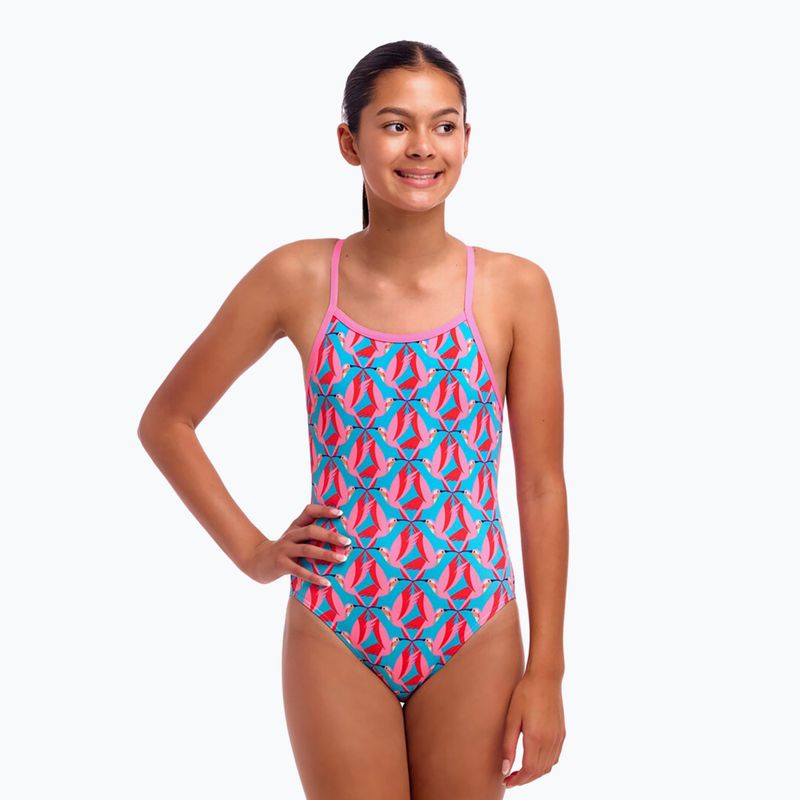 Gyerek egyrészes fürdőruha Funkita Single Strap One Piece hummy bunny
