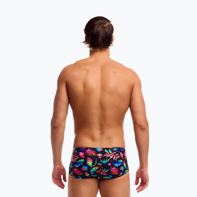 Férfi úszóboxer Funky Trunks Classic Trunks Lost Leaf 3