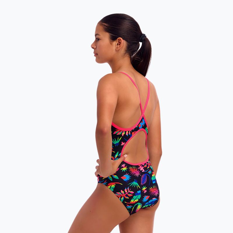 Gyerek egyrészes úszódressz Funkita Diamond Back One Piece lost leaf 2