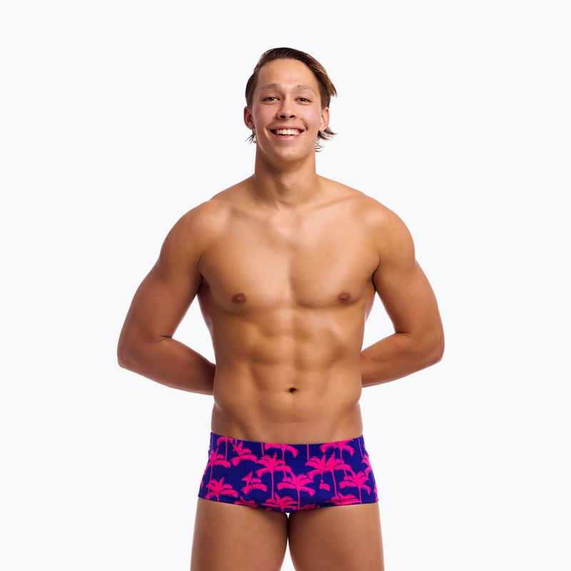 Férfi úszóboxer Funky Trunks Classic Trunks pinky palms 2