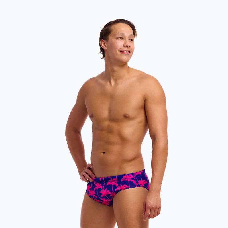 Férfi úszóslip Funky Trunks Classic Brief pinky palms 2