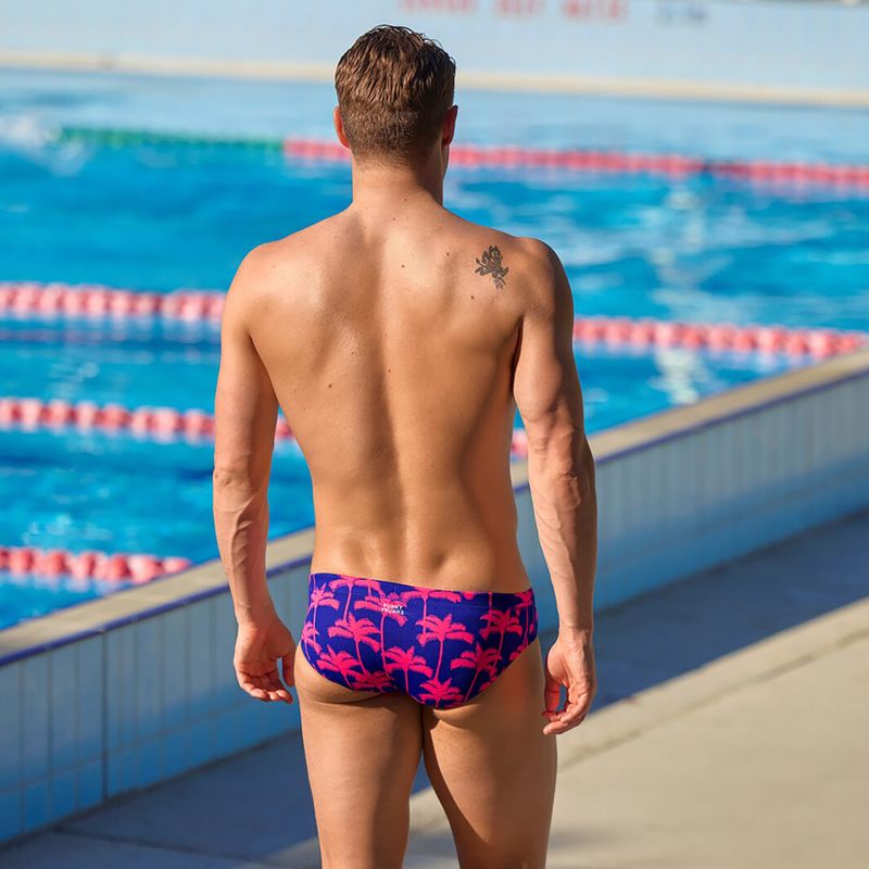 Férfi úszóslip Funky Trunks Classic Brief pinky palms 5
