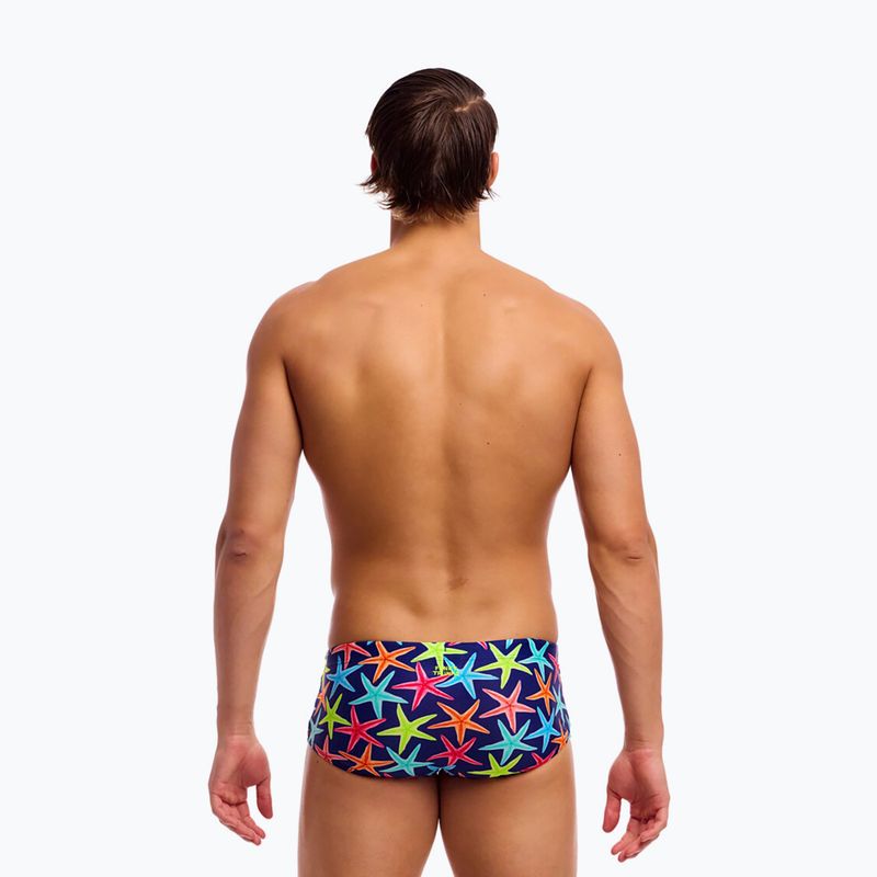 Férfi úszóboxer Funky Trunks Sidewinder Trunks starry night 3