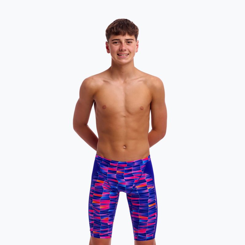 Gyerek úszónadrágok Funky Trunks Training Jammers warped waves 2