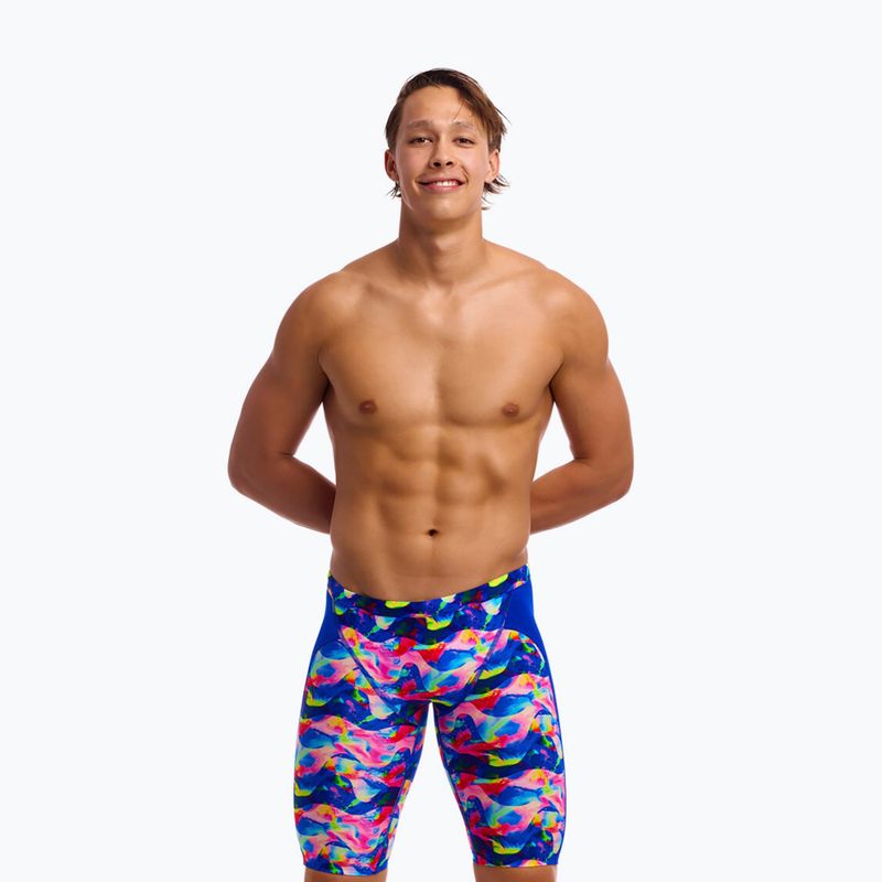 Férfi úszónadrágok Funky Trunks Training Jammers wet wave 2