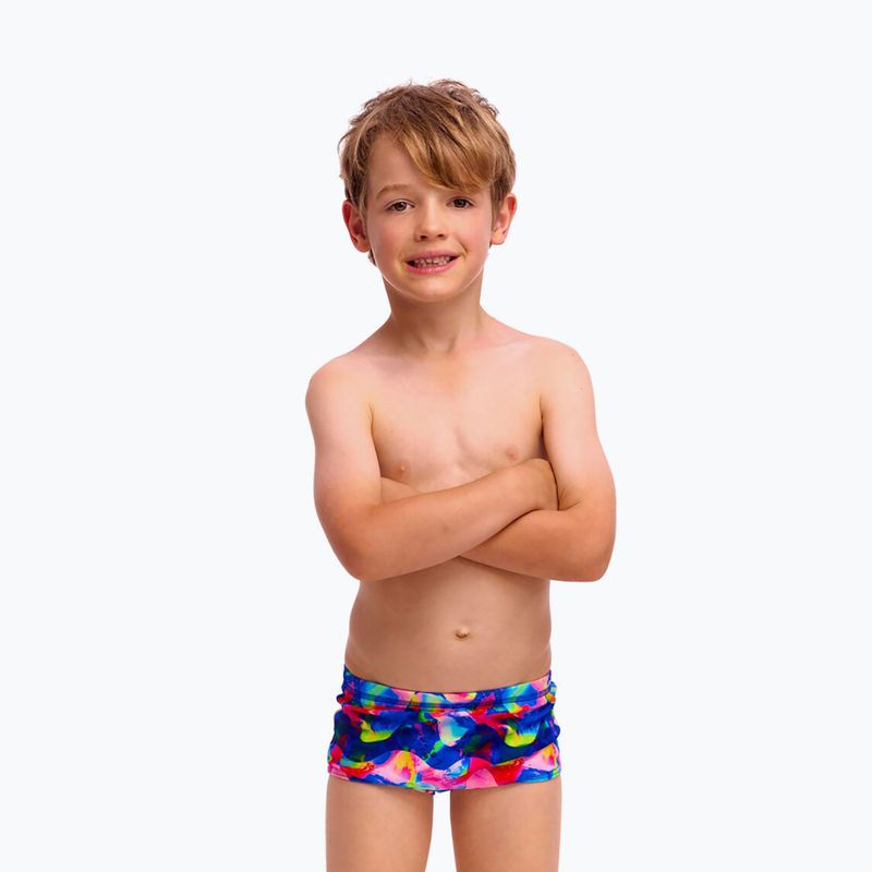 Gyerek úszónadrág Funky Trunks Printed Trunks wet wave 2