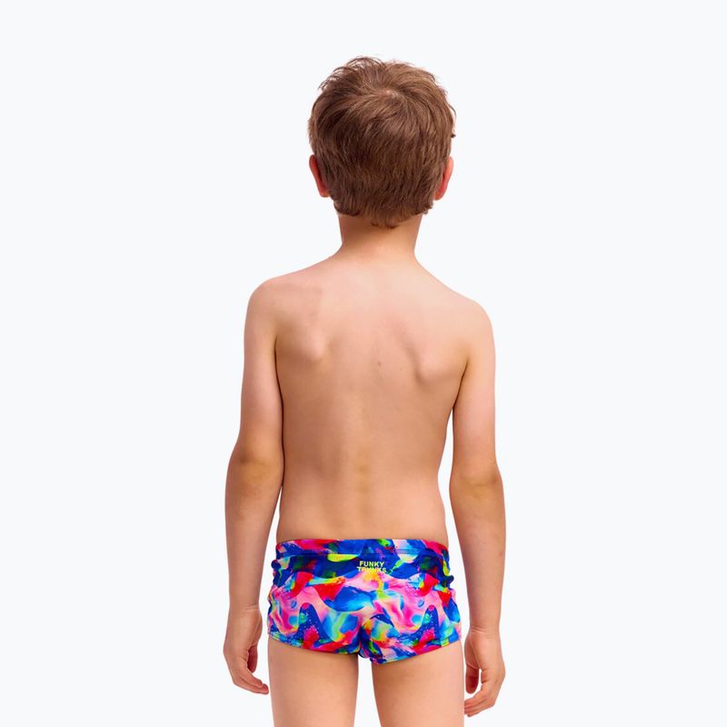 Gyerek úszónadrág Funky Trunks Printed Trunks wet wave 3