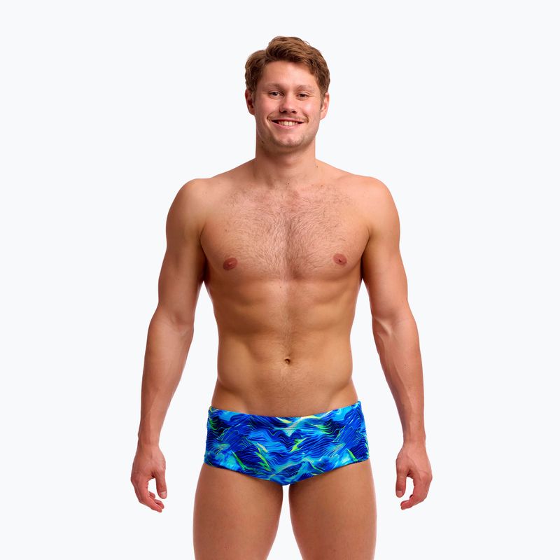 Férfi úszó boxeralsó Funky Trunks Sidewinder Trunks storm chaser 2