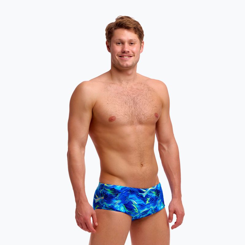 Férfi úszó boxeralsó Funky Trunks Sidewinder Trunks storm chaser 3