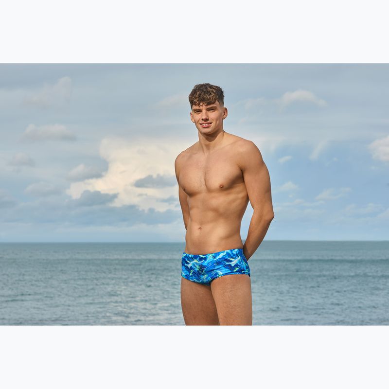 Férfi úszó boxeralsó Funky Trunks Sidewinder Trunks storm chaser 7