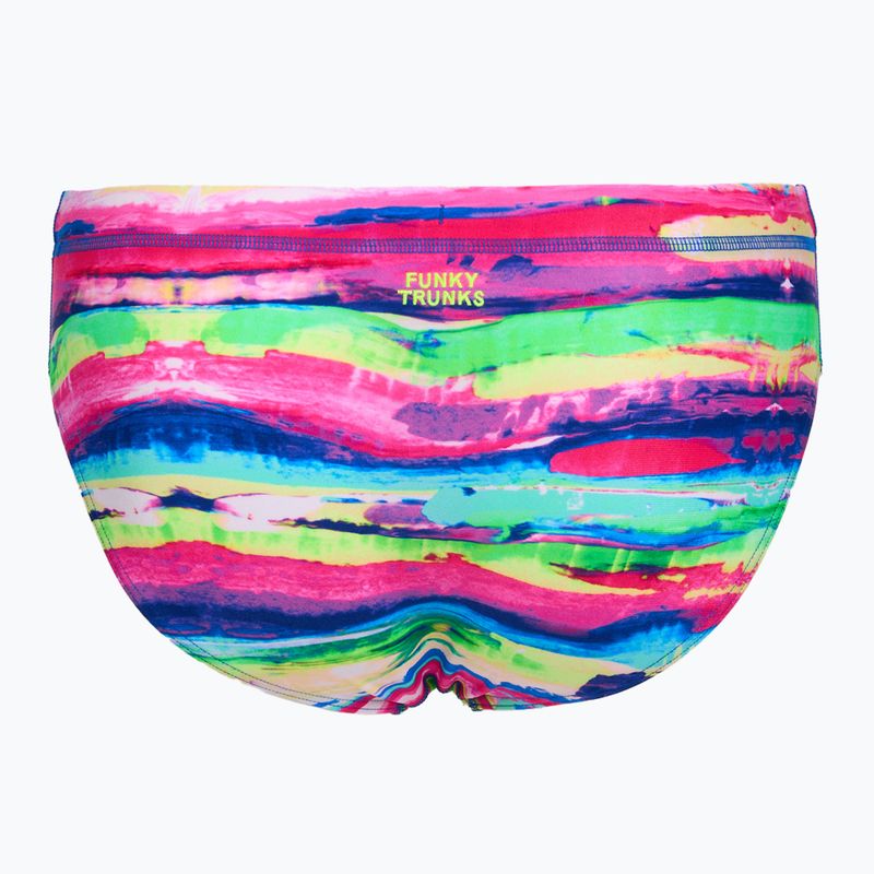Férfi úszó slip Funky Trunks Classic Brief paint patch 2