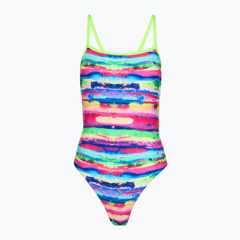 Egyrészes fürdőruha Funkita Single Strength One piece paint patch