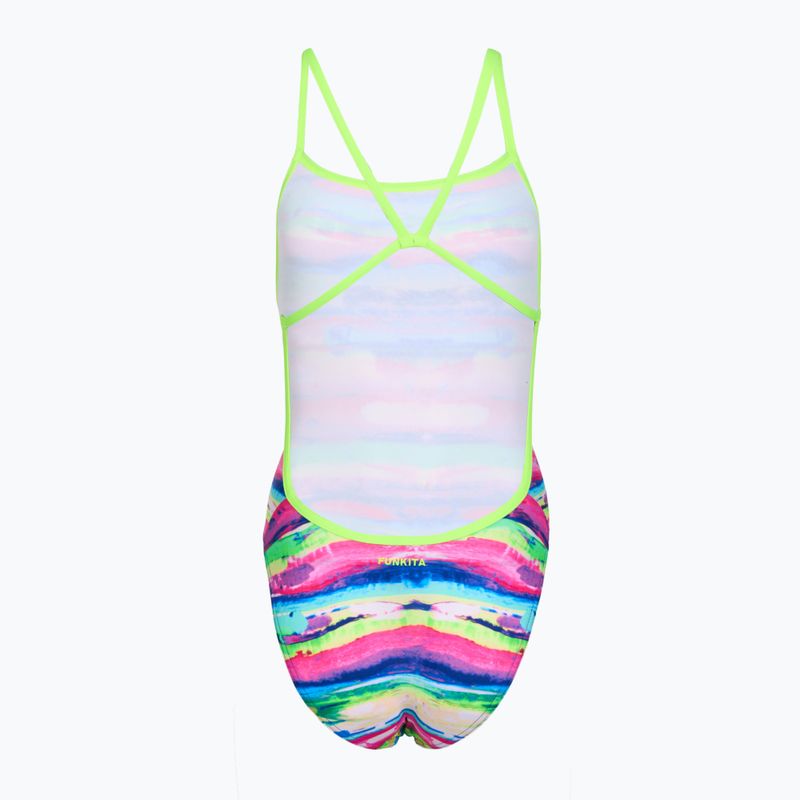 Egyrészes fürdőruha Funkita Single Strength One piece paint patch 2