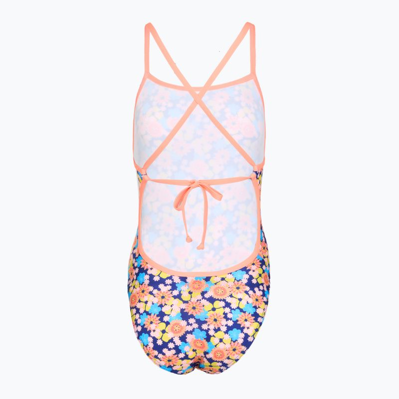 Női egyrészes fürdőruha  Funkita Tie Me Tight One piece killer flowers 2