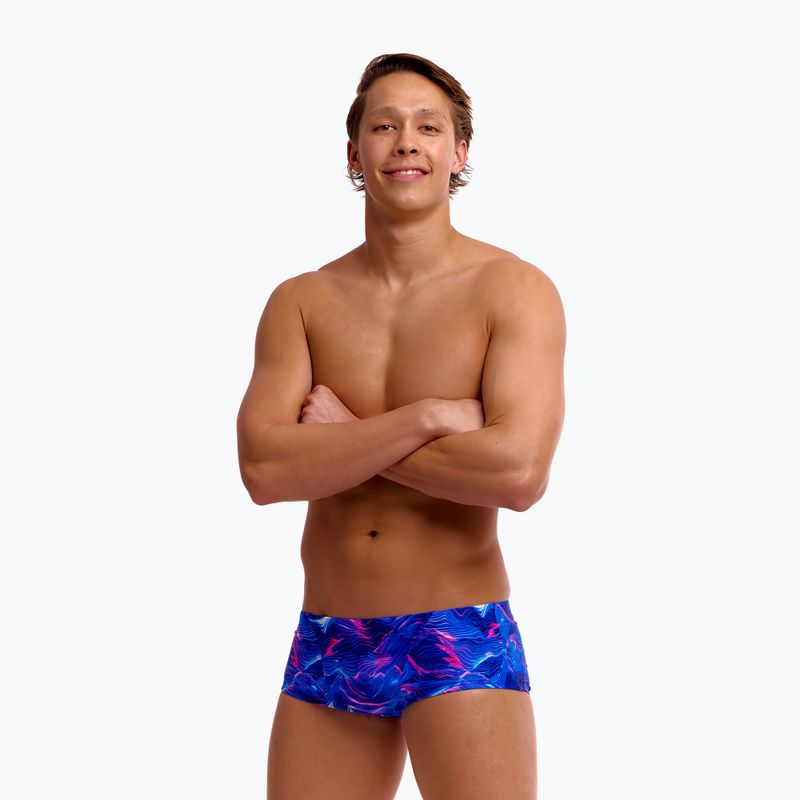 Férfi úszó boxeralsó Funky Trunks Classic Trunks rising tide 3