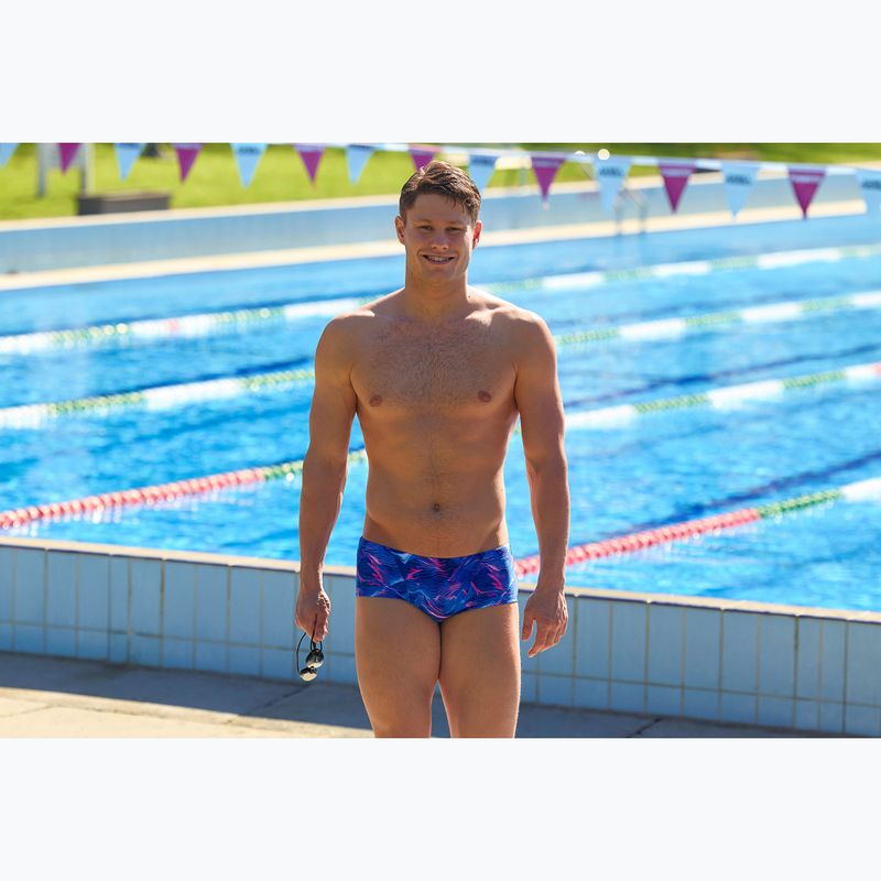 Férfi úszó boxeralsó Funky Trunks Classic Trunks rising tide 6