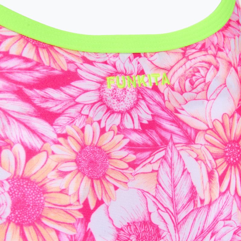 Női egyrészes fürdőruha Funkita Single Strap One piece rosie cheeky 3