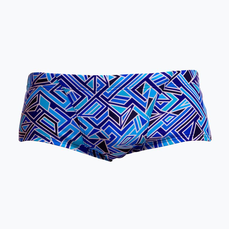 Férfi úszó boxeralsó Funky Trunks Classic Trunks blue bits 4
