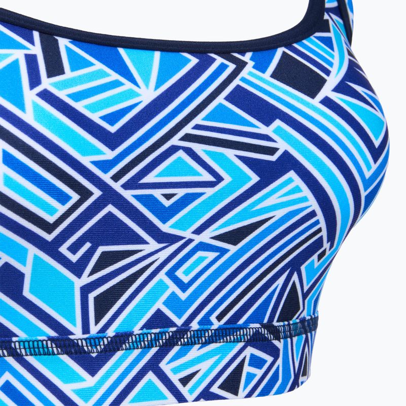 Fürdőruha felső Funkita Sports Top blue bits 3