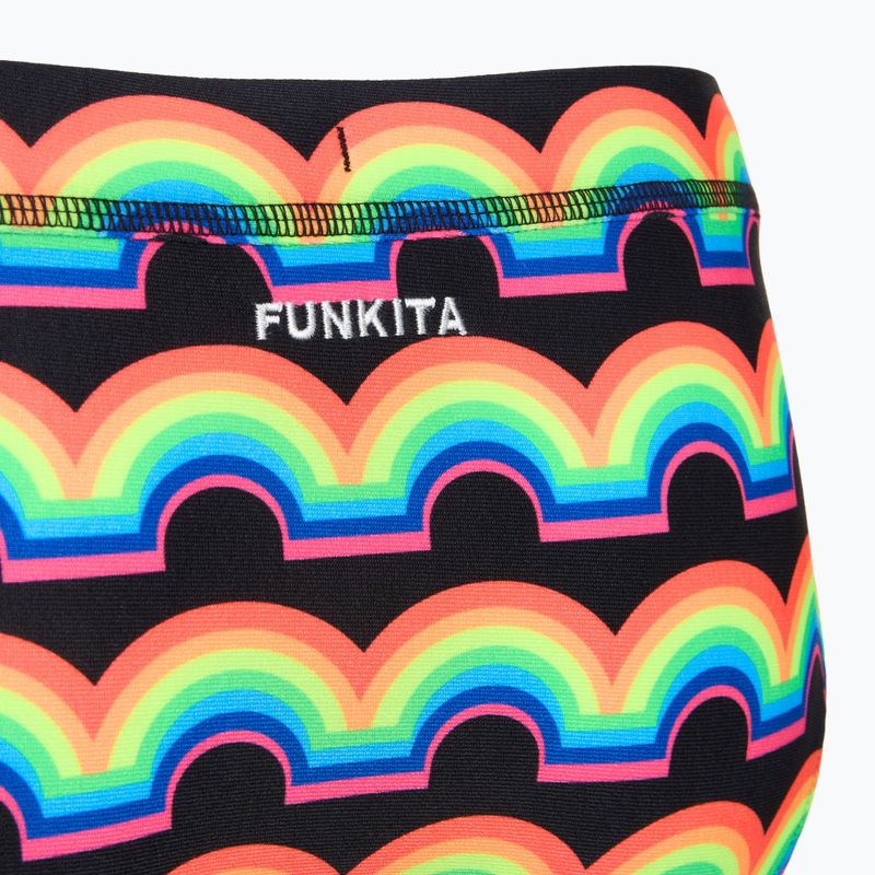Fürdőruha alsó Funkita Sports Brief rainbowie 3