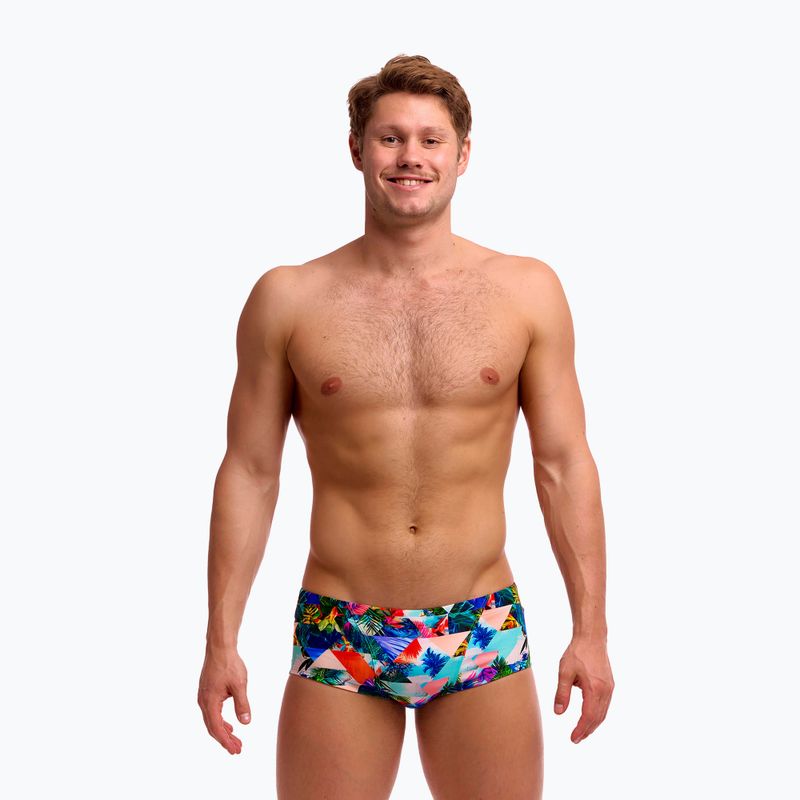 Férfi úszó boxeralsó Funky Trunks Classic Trunks palm prism 2