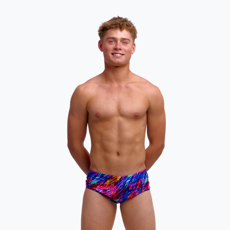 Gyerek úszó boxeralsó Funky Trunks Sidewinder Trunks big bang 3