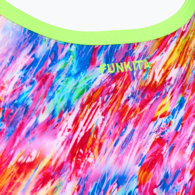 Női egyrészes fürdőruha Funkita Single Strap One piece blow in 3