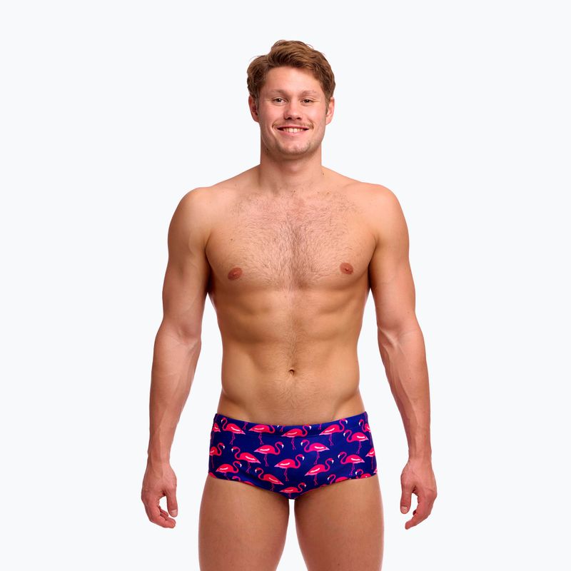 Férfi úszó boxeralsó Funky Trunks Sidewinder Trunks flocked up 2