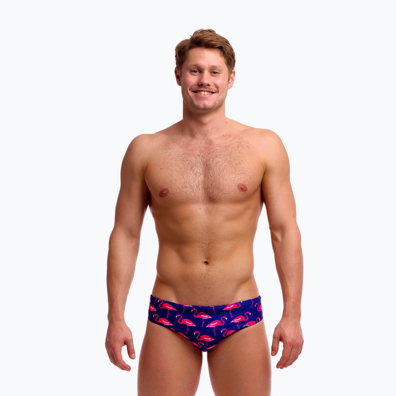 Férfi úszó slip Funky Trunks Classic Brief flocked up 2