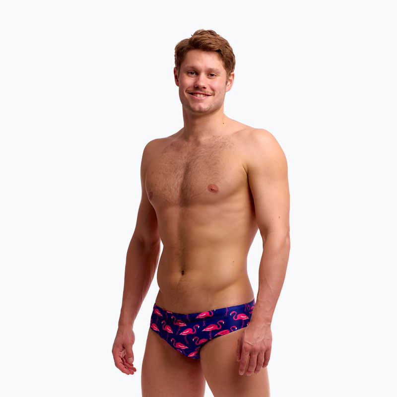 Férfi úszó slip Funky Trunks Classic Brief flocked up 3