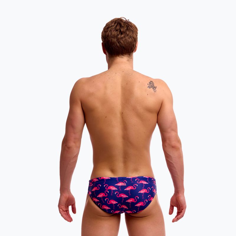 Férfi úszó slip Funky Trunks Classic Brief flocked up 4
