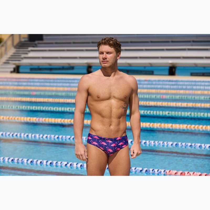 Férfi úszó slip Funky Trunks Classic Brief flocked up 6