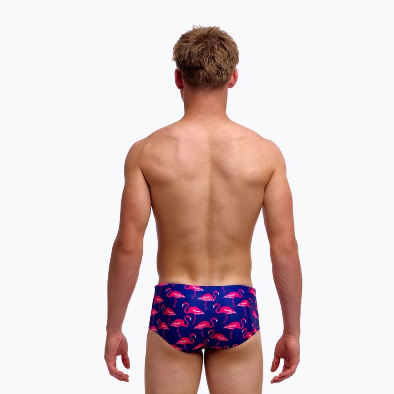 Gyerek úszó boxeralsó Funky Trunks Sidewinder Trunks flocked up 4